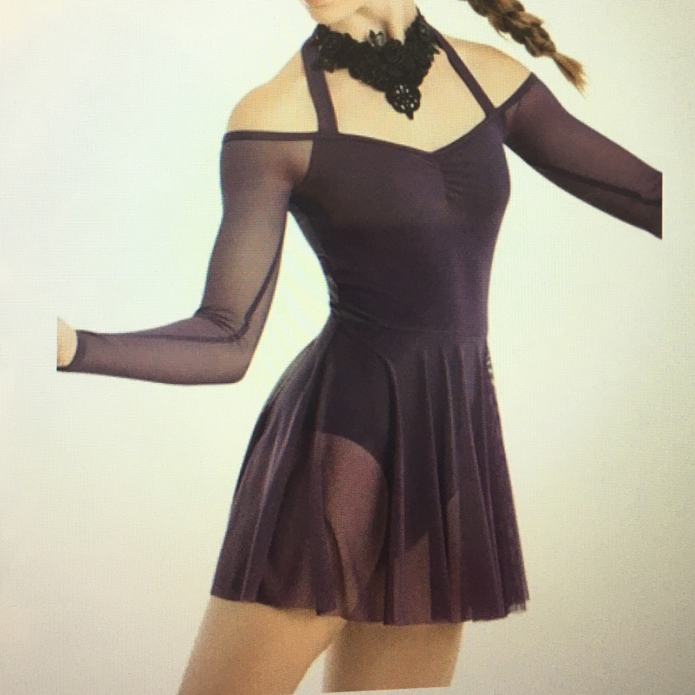 Purple dress